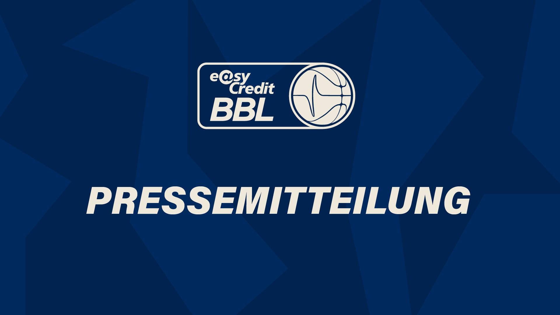 Die Clubs der easyCredit Basketball Bundesliga haben sich heute in einer digitalen Tagung erneut mit der in §3 (3) der Spielordnung festgelegten Regelung zur möglichen Doppeltätigkeit von Clubtrainern als Headcoaches oder Co-Trainern von Nationalmannschaften des Deutschen Basketball Bundes (DBB) beschäftigt.