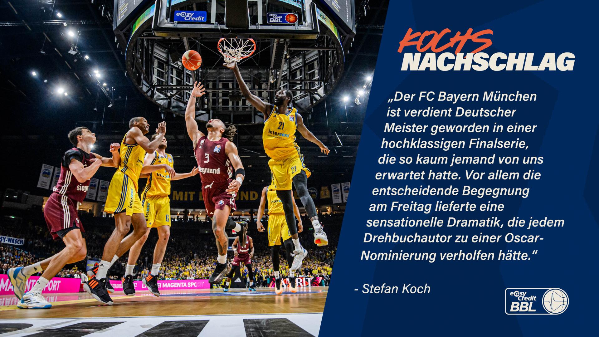 Es wird immer wieder gerne über den Heimvorteil in den Playoffs philosophiert. Spätestens am Ende der Hauptrunde sprechen die Protagonisten regelmäßig darüber, wie wichtig er sei und dass man ihn unbedingt – ob für das Viertel-, das Halbfinale oder die Titelserie – sichern möchte. Die Zahlen dieser Post Season belegen sogar einen kleinen „Auswärtsvorteil“, denn bei den 27 Playoff-Partien gab es 14 Siege der Gäste. So war es fast schon standesgemäß, dass sich der neue Deutsche Meister FC Bayern München den Titel mit zwei Auswärtssiegen in der Hauptstadt sicherte. 