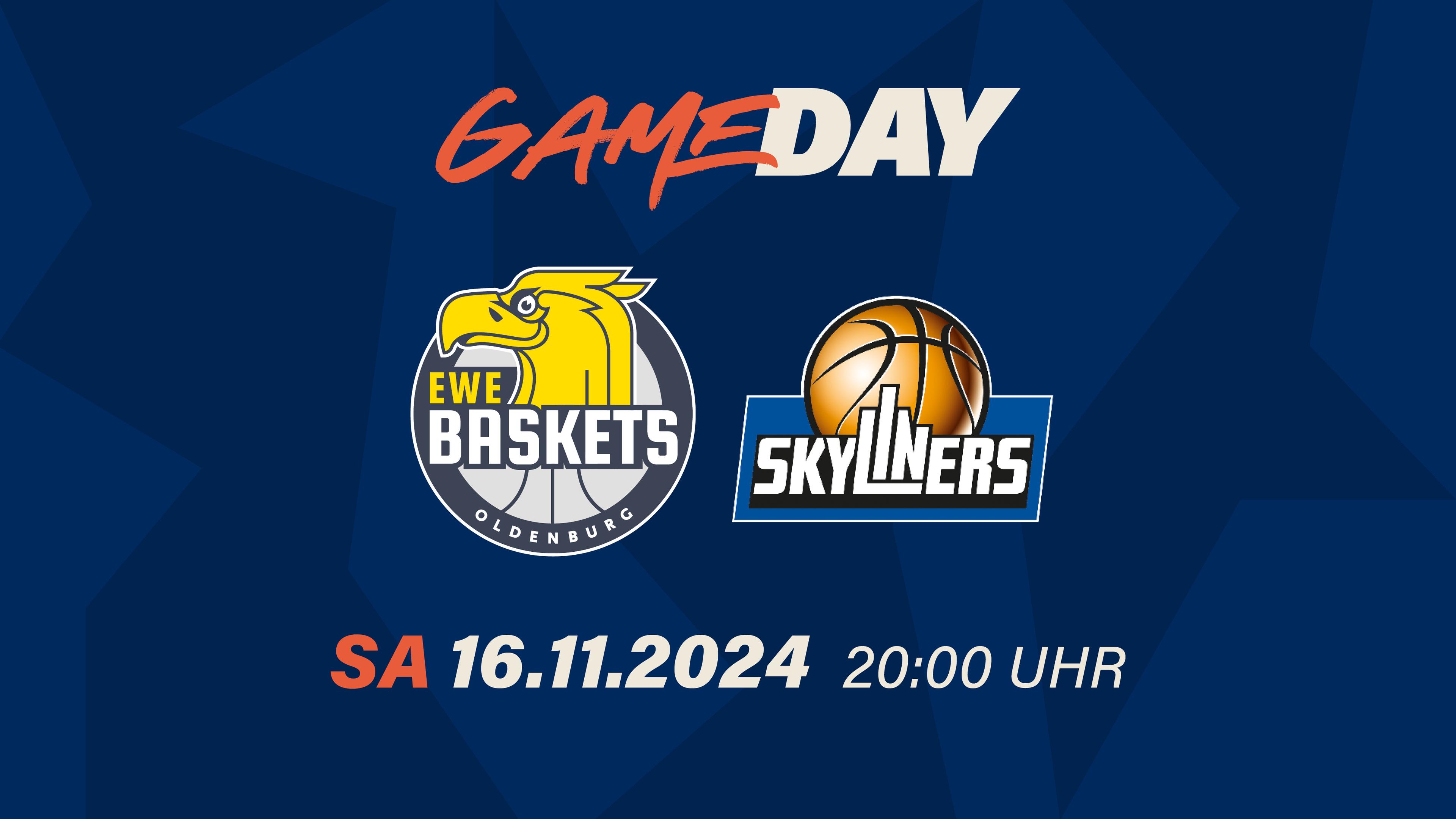 Oldenburg gegen Frankfurt – da war doch was? Richtig, am 12. Oktober trafen die beiden Mannschaften schon einmal aufeinander. Im Pokal-Achtelfinale warfen die SKYLINERS in heimischer Halle die Niedersachsen beim 85:79 aus dem Wettbewerb. Das Endergebnis täuschte über die zwischenzeitliche Dominanz des Aufsteigers hinweg, denn in der 25. Minute lagen die Hessen bereits mit 31 Punkten (!) in Führung. 